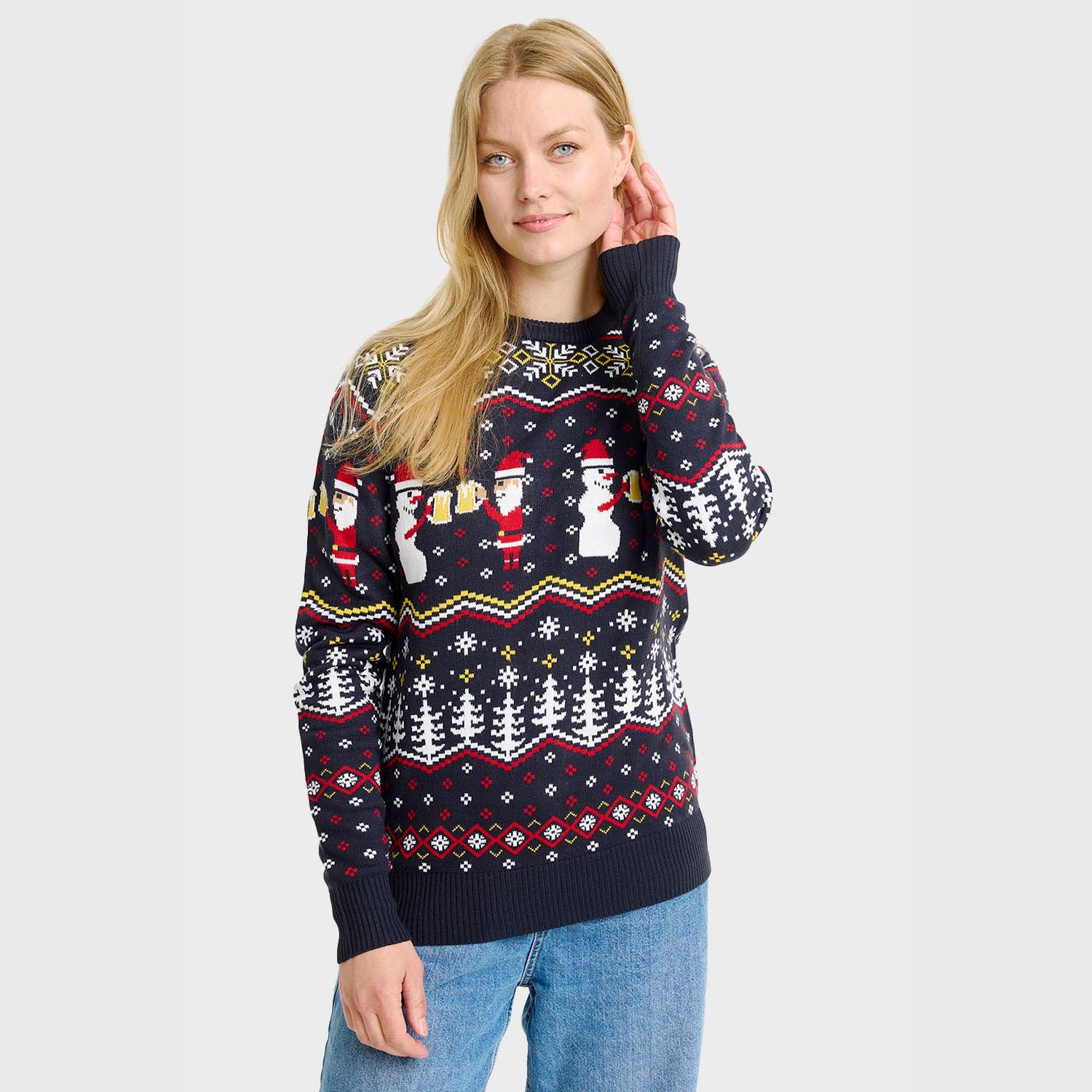 Cheers Santa julegenser – Dame